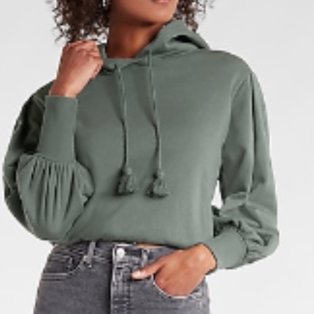 EXPRESS Ballon Sleeve Hoodie